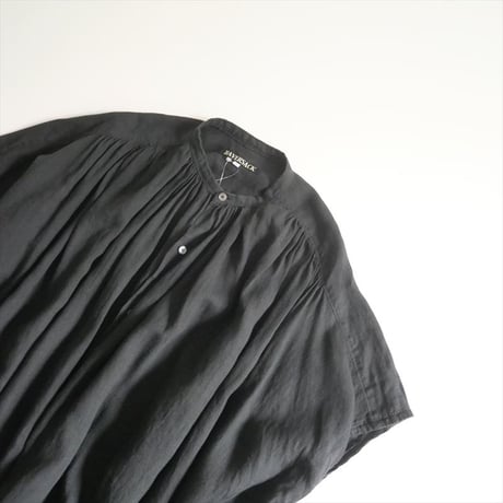 Bshop別注 / HAVERSACK / リネン ギャザーフレンチスリーブシャツ / BSG241L104-0046 / 2505-2193