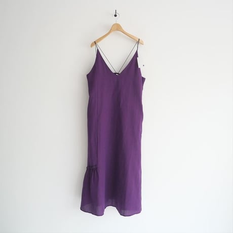 2023SS / 未使用 / IENA購入品 / NORMMENT / COTTON LINEN MIX キャミワンピース / 23040910006610 / 2505-0180