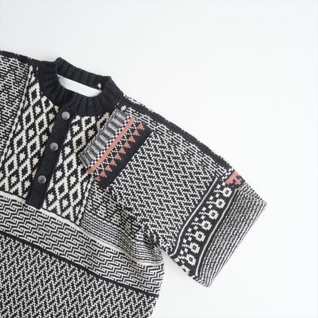 2023AW / ASEEDONCLOUD / Kigansai pull-on knit / 232806 / 2502-2120