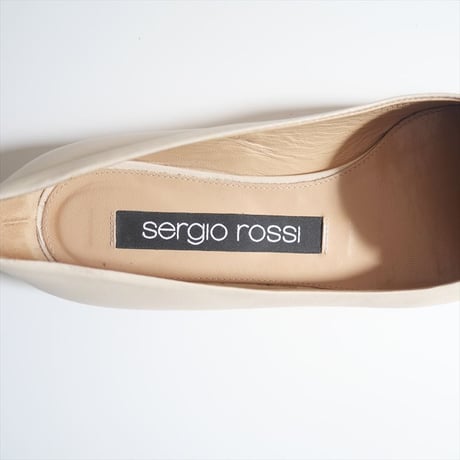 継続販売品 / Sergio Rossi / SR1-BALLERINAS CHALK / A78960MAGN05170 / 2408-0390