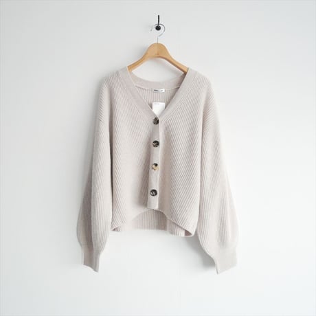2022AW / DEUXIEME CLASSE / Cropped Vネック カーディガン / 22080500813030 / 2503-1006