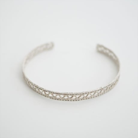 継続販売品 / MAISON RUBUS / recollection lace bangle (S) / 2411-1289