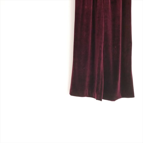 2025AW今季 / 未使用 / DEUXIEME CLASSE / Chic Velor パンツ / 25030500202030 / 2512-1237