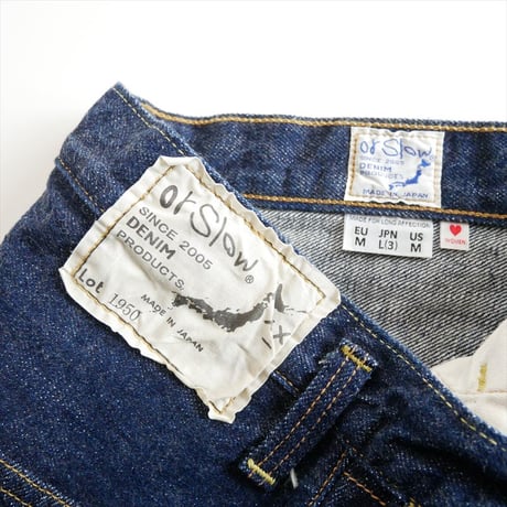 継続販売品 / or Slow / ハイライズ デニム パンツ ジャスミン / Lot1950 / 2512-1489