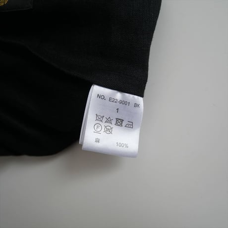継続販売品 / edit & co. / French Linen Frilled Hem Gather Skirt / E22-9001 / 2405-0540