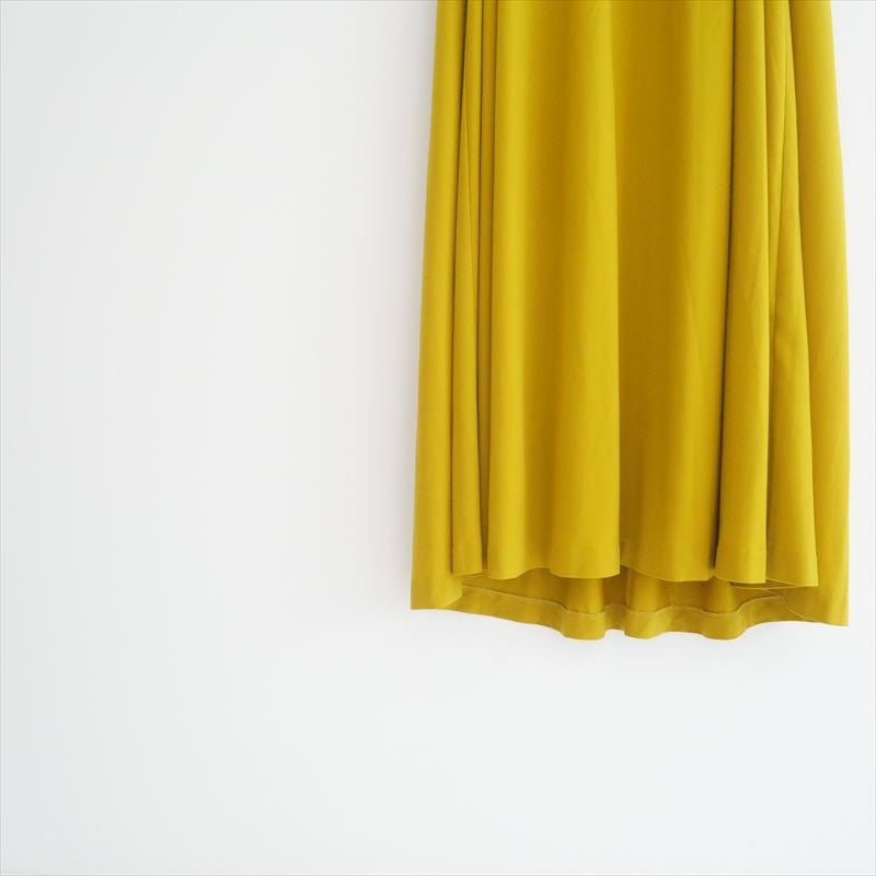 極美品◆トゥモローランド購入 CaBAN ギャザー ワンピース イエロー 極美品◇トゥモローランド購入 CaBAN ギャザー ワンピース