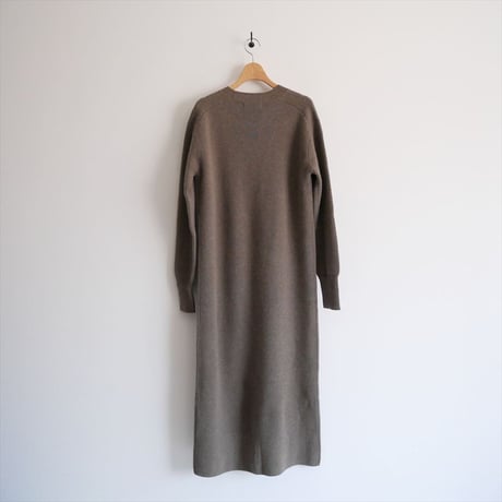 2023AW / 未使用 / AP STUDIO / Crew neck Knit Onepiece / 23040586601030 / 2510-0015