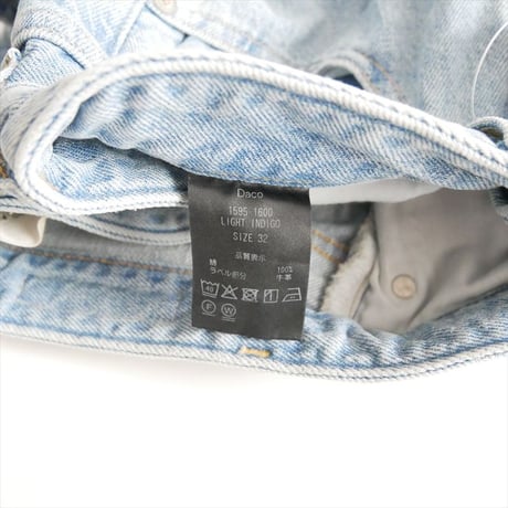 継続販売品 / THE SHISHIKUI Daco / LIGHT INDIGO 1595-1600 / 2605-1427