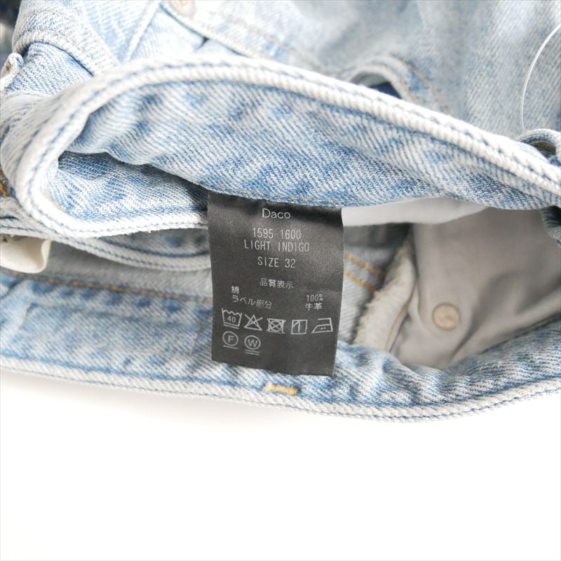 継続販売品 / THE SHISHIKUI Daco / LIGHT INDIGO 1595-