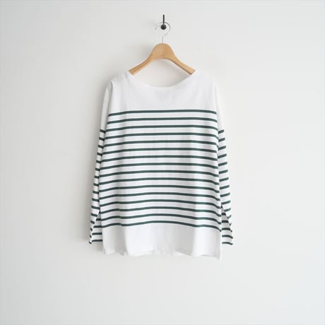 2023SS / nano universe購入品 / Le minor / JEANNE パネルボーダーカットソー / 6713123040 / 2403-0780