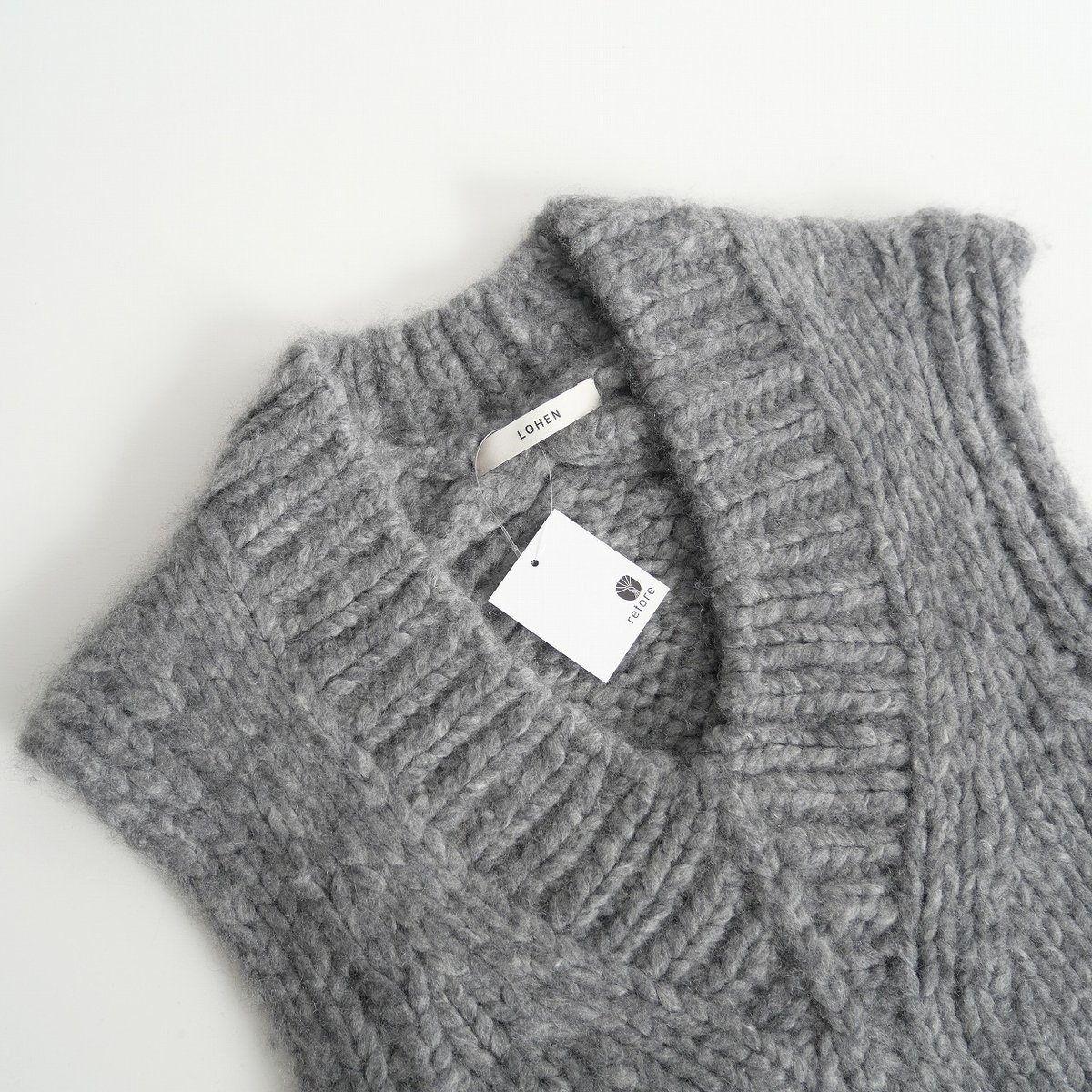 LOHEN カシミヤベスト カシミヤ100％ / LOHEN / カシミヤVネックベスト / LH21A-KN013 /