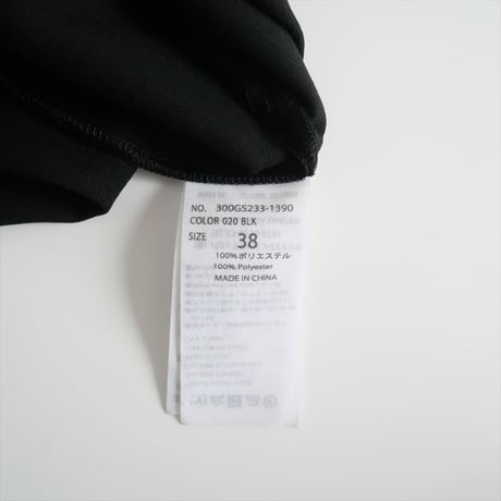 2023 / ENFOLD / PIN-TACK DRESS / 300GS233-1390 / 2406-0292