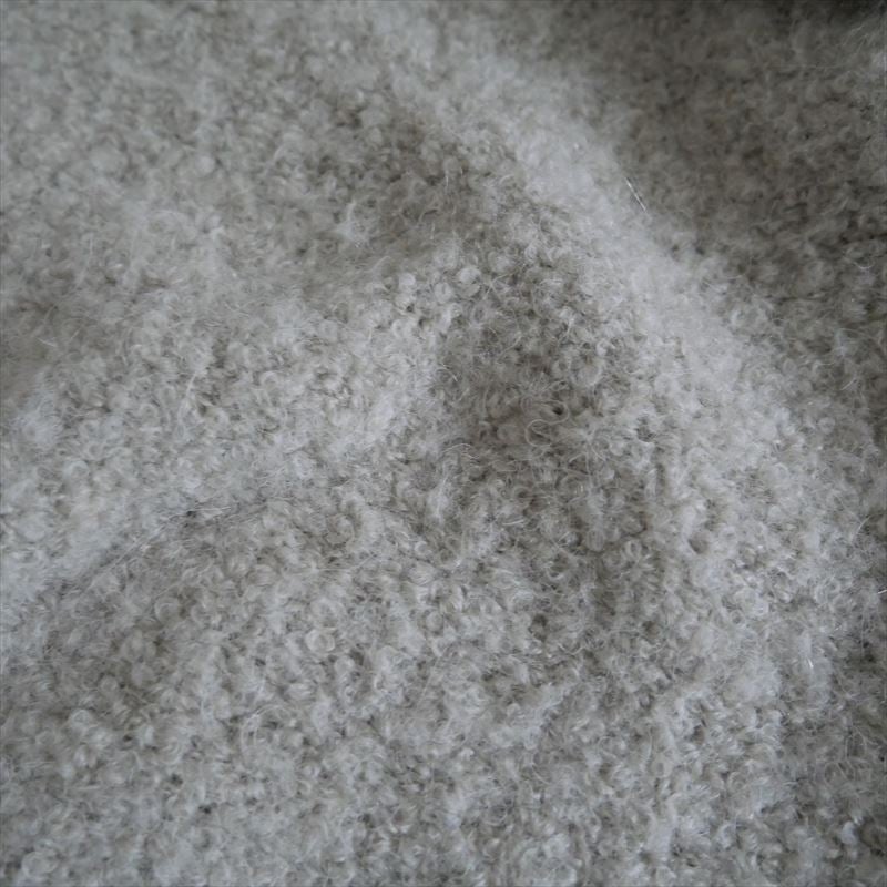 24AW 美品✨フレームワーク　ループヤーン フードプルオーバー グレー 〇2024AW / FRAMeWORK / Loop Yarn フード プルオーバー / 24