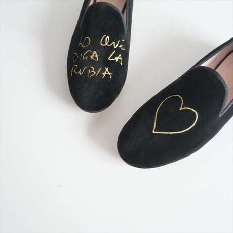 2024AW / aLORS購入品 / Calitas world shoes / LOAFERS BLACK VELVET / 2501-0354