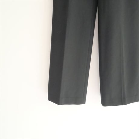 2022AW / DEUXIEME CLASSE / W cross straight ワイドパンツ / 22030500807010 / 2402-0247