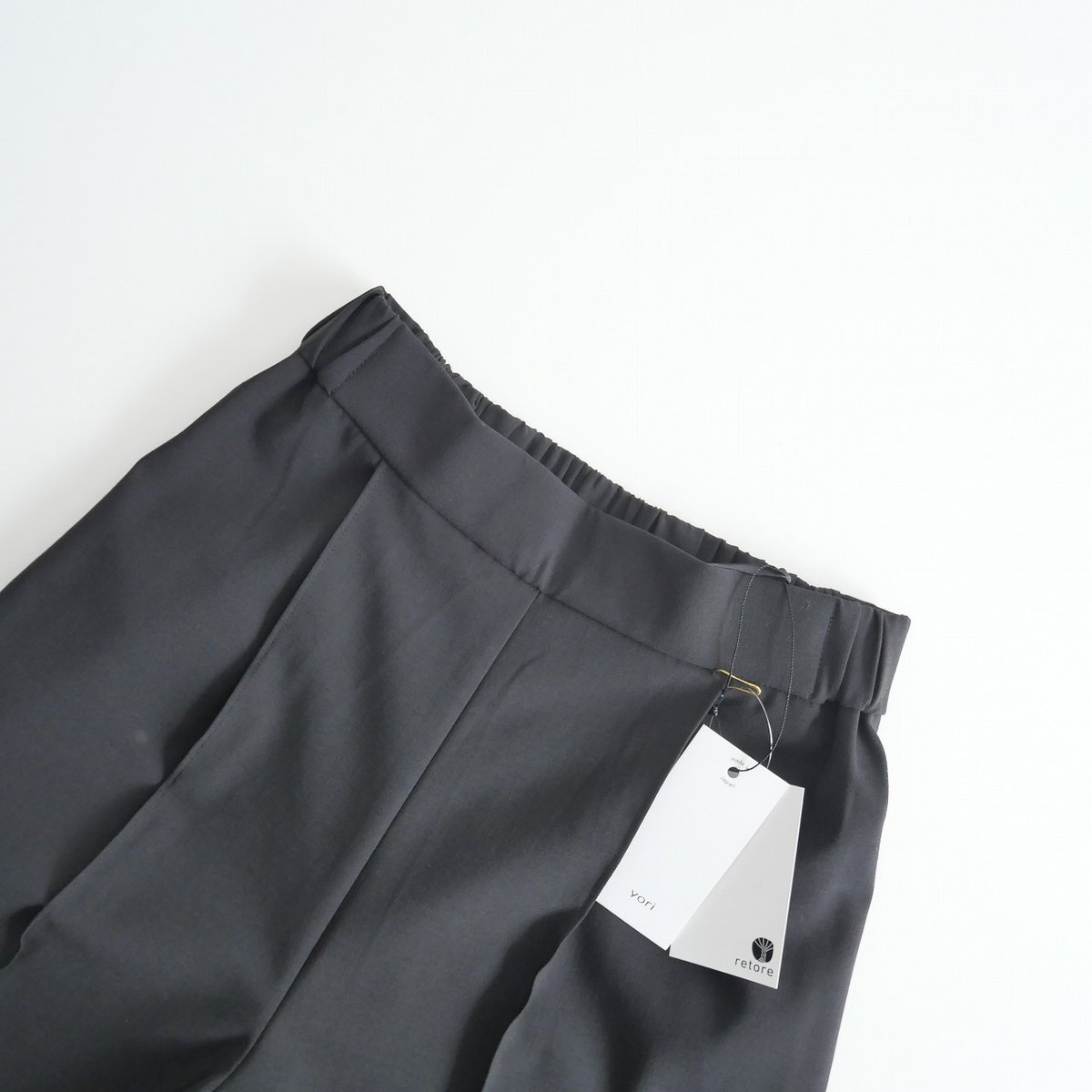 2023 / yori / ノンアイロンワイドパンツ / YR22-23138AW / 240 2023 / yori / ノンアイロンワイドパンツ / YR22-23138AW / 240