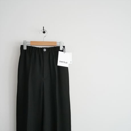 2026SS今季・人気完売品 / 未使用 / ENFOLD CENTER-PRESS STRAIGHT-PANTS 300JS131-0851 / 2605-0035