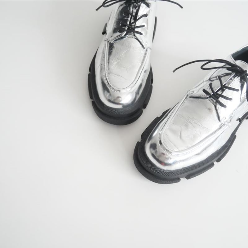 未使用 マナ MANA 厚底レースアップシューズ レザー ホワイト39size 厚底レースアップ・シューズ | MANA (Women)/マナ | 三越伊勢丹