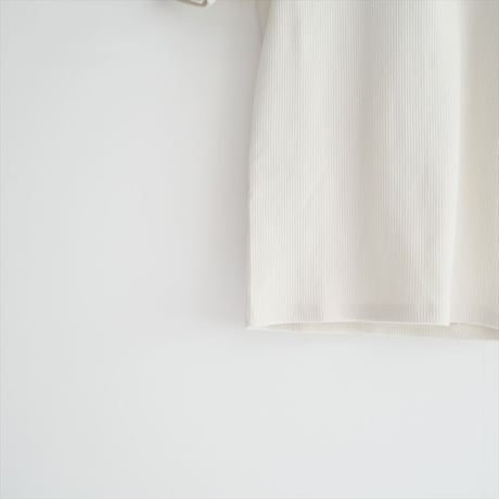 2022 / DEUXIEME CLASSE / Co/Ca stretch Rib プルオーバー / 22070500804010 / 2307-0105