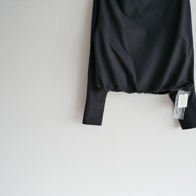 2025SS / deres / Natalie bottle neck drape blou