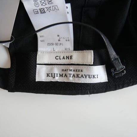 2023SS / 未使用 / KIJIMA TAKAYUKI ×CLANE / DETACHABLE STRAP 6PANEL CAP / 14136-8202 / 2404-2114