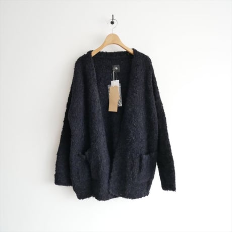 継続販売型 / 未使用 / journal standard luxe購入品 / maison de soil / ブークレ Vネックカーディガン / 2511-1082
