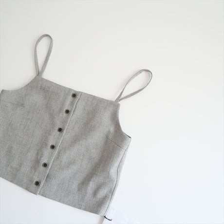 2025SS今季・人気完売品 / 未使用 / RIM.ARK / Tweed cami tops / 460ISS30-1521 / 2507-1031