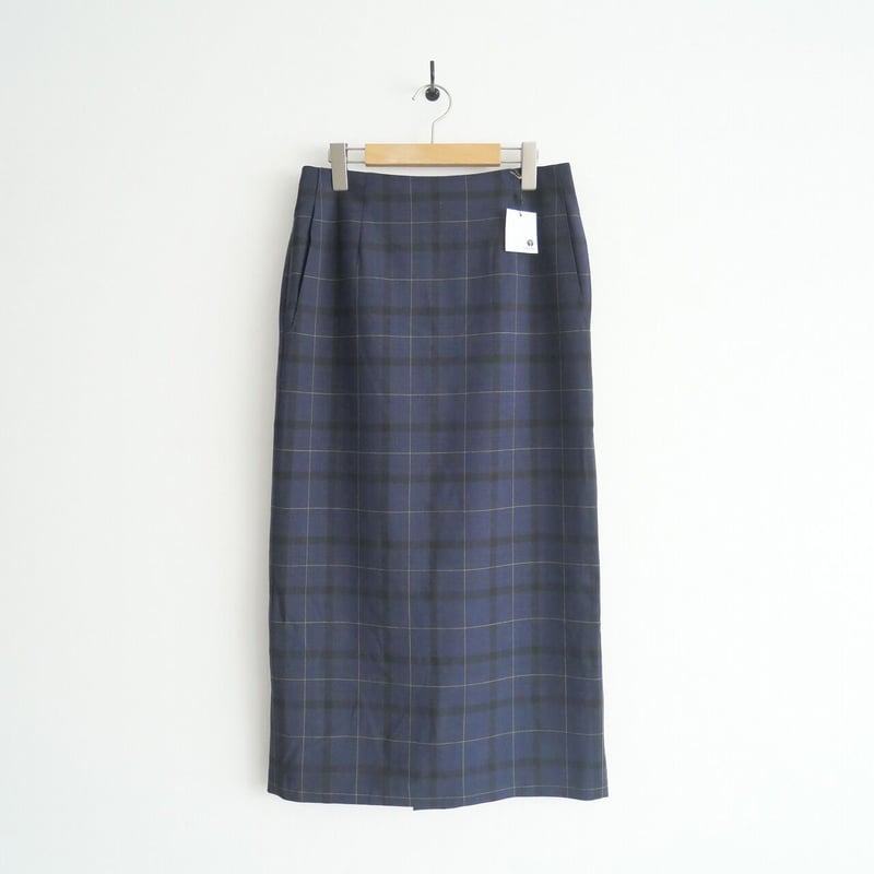 2021AW / IENA / チェックストレッチタイトスカート / 2206-0943  