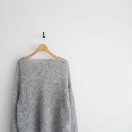 継続販売品 / WANDERUNG / Mohair Knit Pullover / 2511-0510