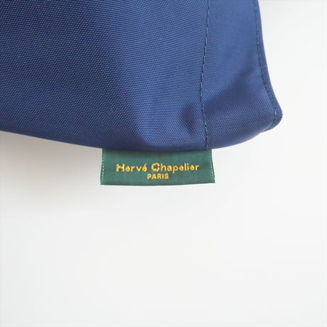 継続販売品 / Herve Chapelier / 1027N(ナイロン舟型トートM) ブルーニュイ×ブルーニュイ / 2407-0733
