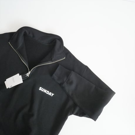 2025SS今季・人気完売品 / 未使用 / journal standard luxe / SUNDAY スウェットハーフZip / 24070440053040 / 2505-0113