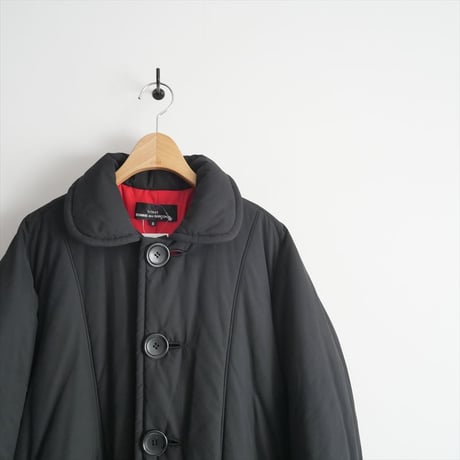 tricot COMME des GARCONS / 丸襟中綿ファーポケットコート / 2412-0041
