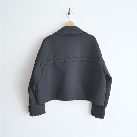 2024・人気完売色 / 未使用 / yori / スカラップショートジャケット / YR25-24130AW / 2503-2035
