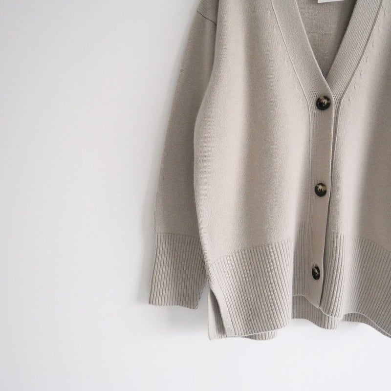 2022AW今季 / R'IAM / Plage / Washable WOOL カーディガン 2022AW今季 / R'IAM / Plage / Washable WOOL カーディガン