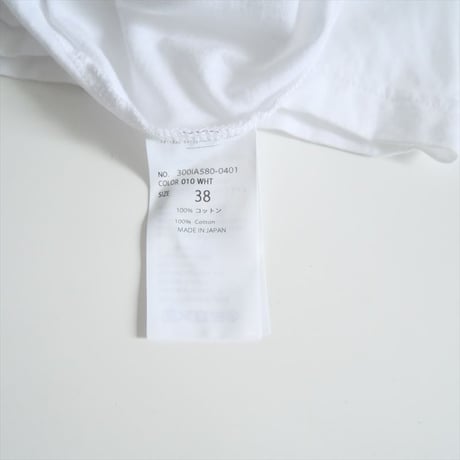 2025SS・人気完売品 / ENFOLD / SHAPE T-SHIRT / 300IA580-0401 / 2508-0399