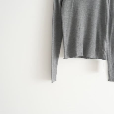 〇2024AW・人気完売品 / 未使用 / Plage / super 100s jersey タートル / 24070922749040 / 2502-0268