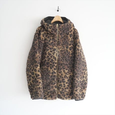2023AW・人気完売品 / MUSE de Deuxieme Classe別注 / JOHNBULL / LEOPARD FLEECE ZIP パーカー / 2411-0826