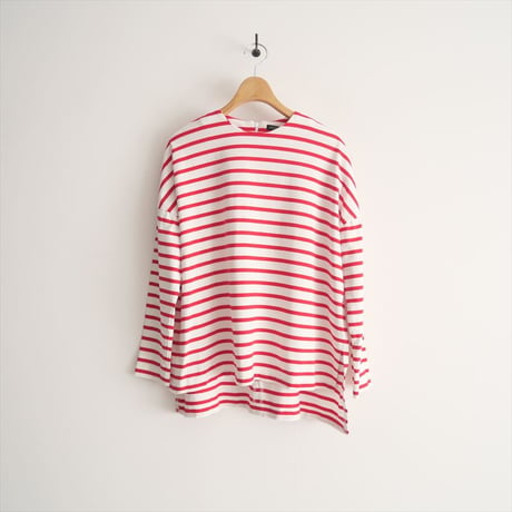 2024 / TSURU ByMARIKOOIKAWA Plain / Plainボーダーカットソー / BL-2242170 / 2505-0519