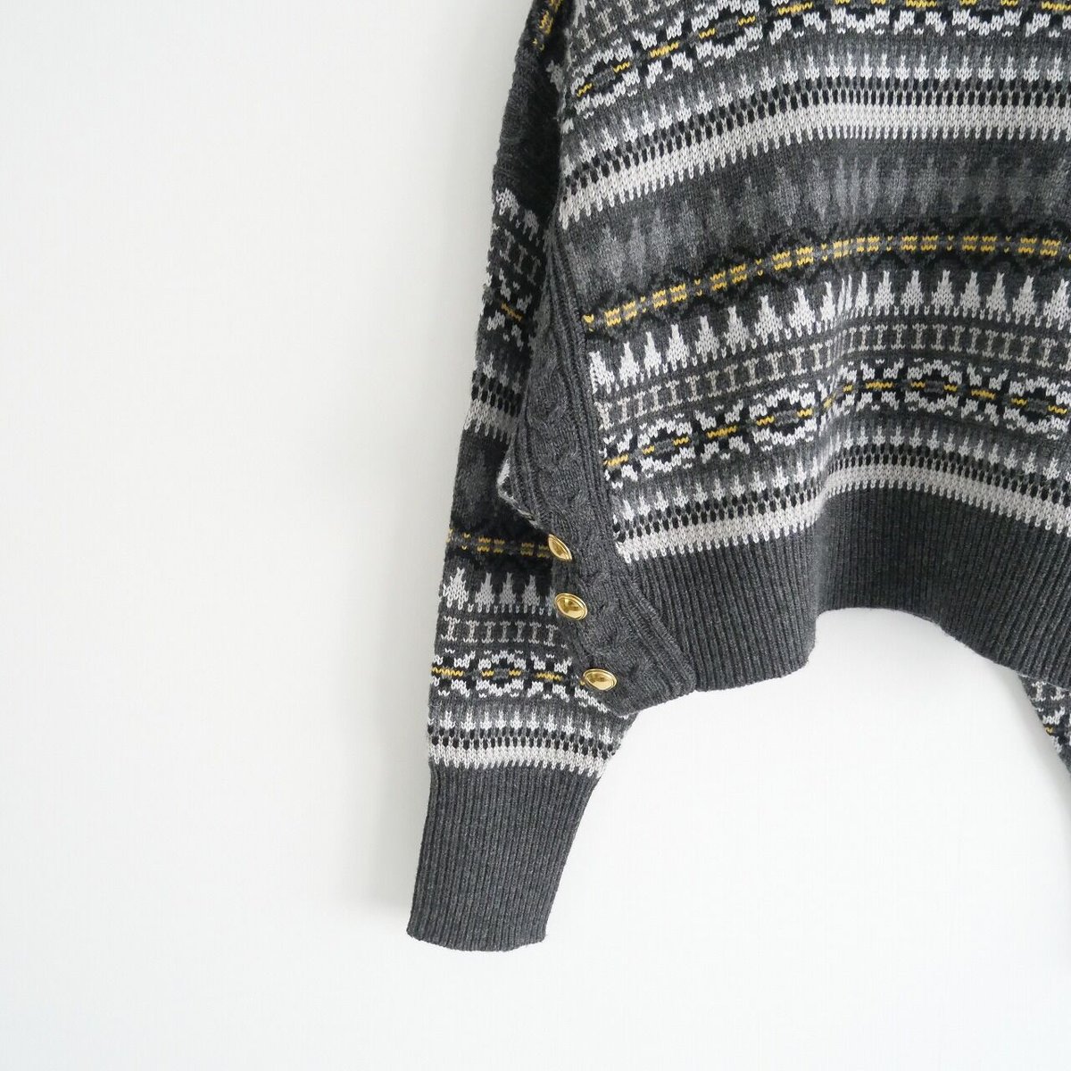 Curensology フェアアイルニットプルオーバー新品