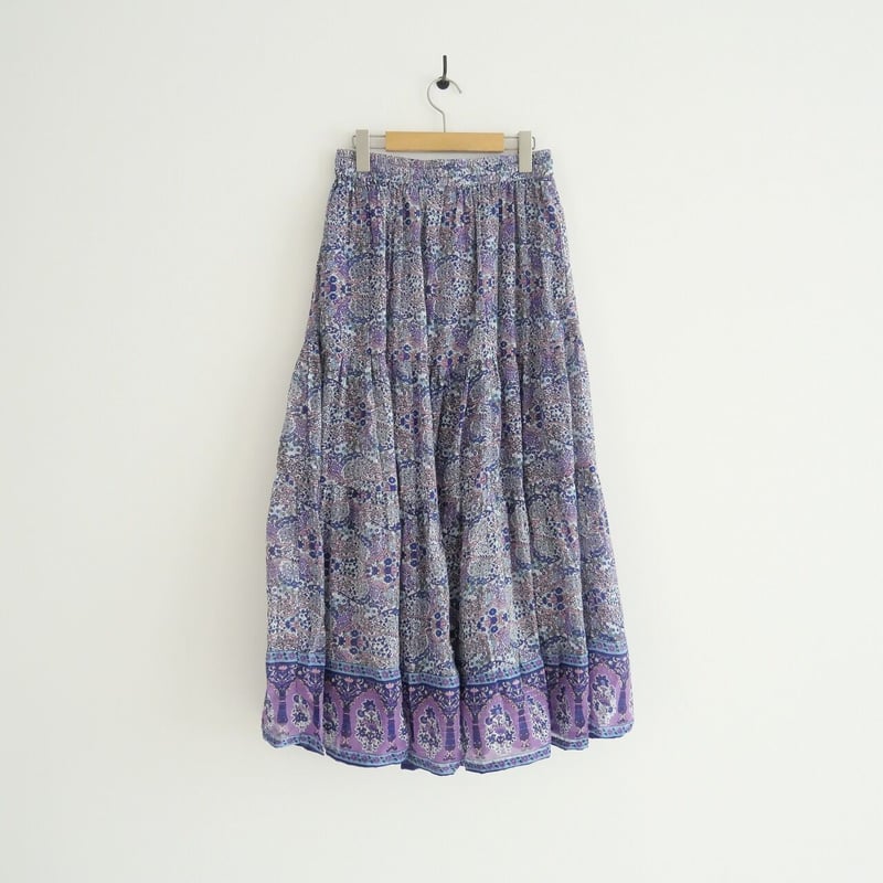 2021SS 未使用 / BLUE BOHEME / Cotton Tiered Skirt  