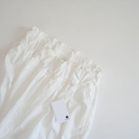 FIRMUM / ハイカウントツイル　ワイドギャザータックパンツ / FR0803PF / 2507-2134