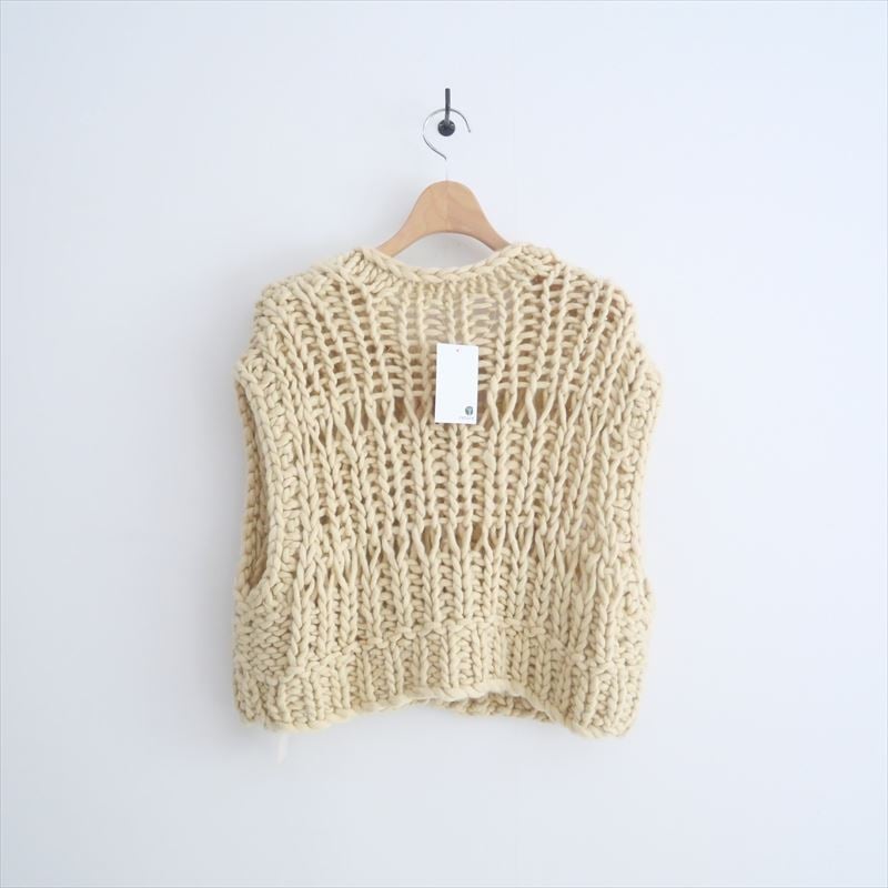 〇2023AW / TODAYFUL / Chunky Hand Knitvest / 123