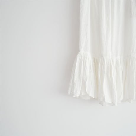 継続販売品 HALLELUJAH Pantalon コットンリネンフリルパンツ 2606-0144