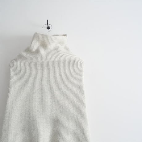 〇2023AW / AP STUDIO / リブニットケープ / 23090586660030 / 2504-0454