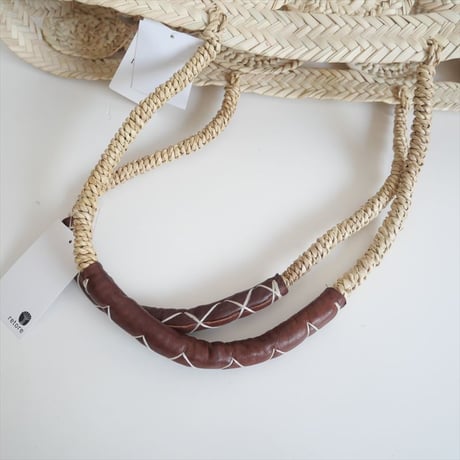 未使用 / La Totalite購入品 / AFRICAN SQUARE / デコレーションカゴBAG / 24092150002610 / 2504-0669
