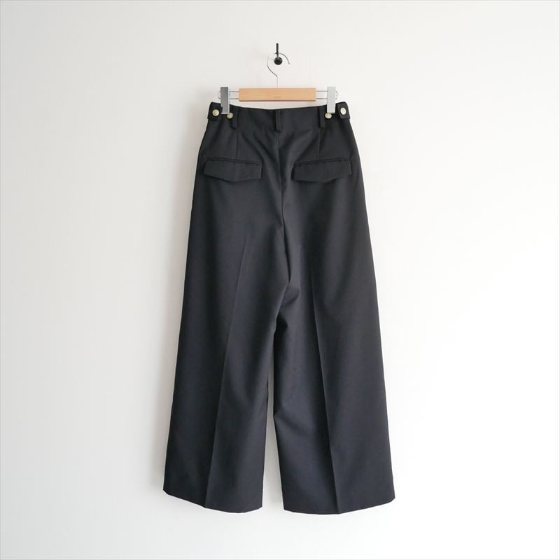 2024AW / ebure / ウールタックパンツ / 4010600503 / 2507-