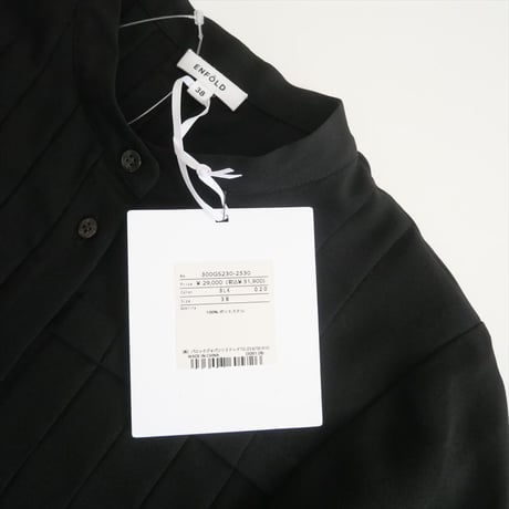 2023SS / ENFOLD / HALF SLEEVE SHIRT / 300GS230-2530 / 2508-0136