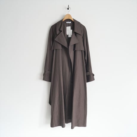 2022 / 未使用 / DEUXIEME CLASSE / Linen Trench コート / 2400-0437