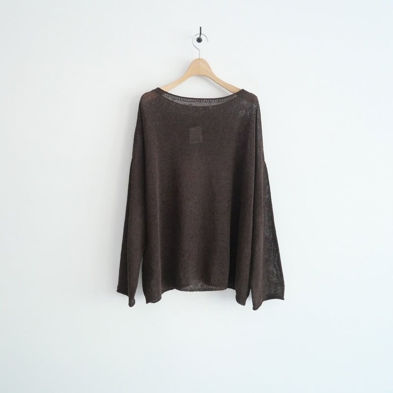 2023 / FRAMeWORK / ウォッシャブルニュアンス ワイドプルオーバー