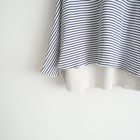 2024SS・人気完売品 / L'Appartement購入品 / FRANK&EILEEN / BORDER HOODIE SWEAT / 24070570002910 / 2504-1174
